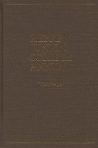 Hebrew Union College Annual Vol. 94 (2023)