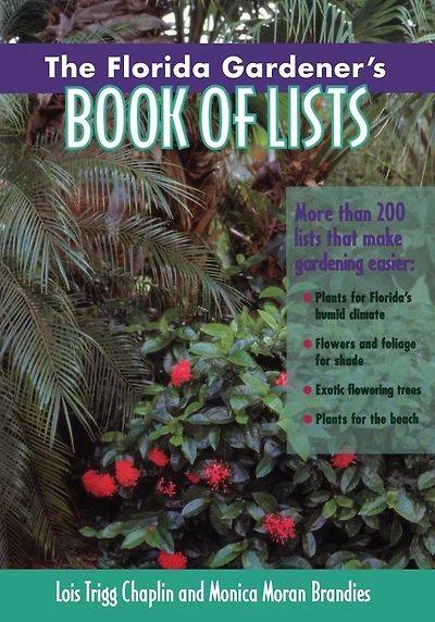 The Florida Gardener's Book of Lists