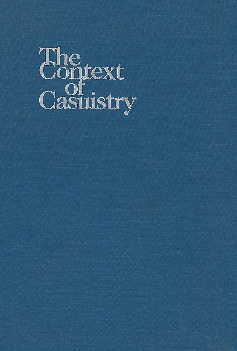 The Context of Casuistry