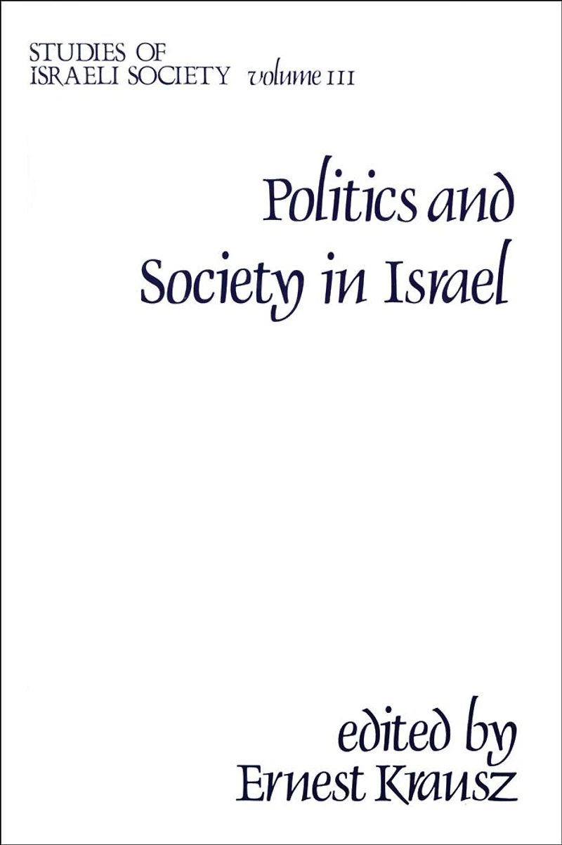 Politics and Society Israel