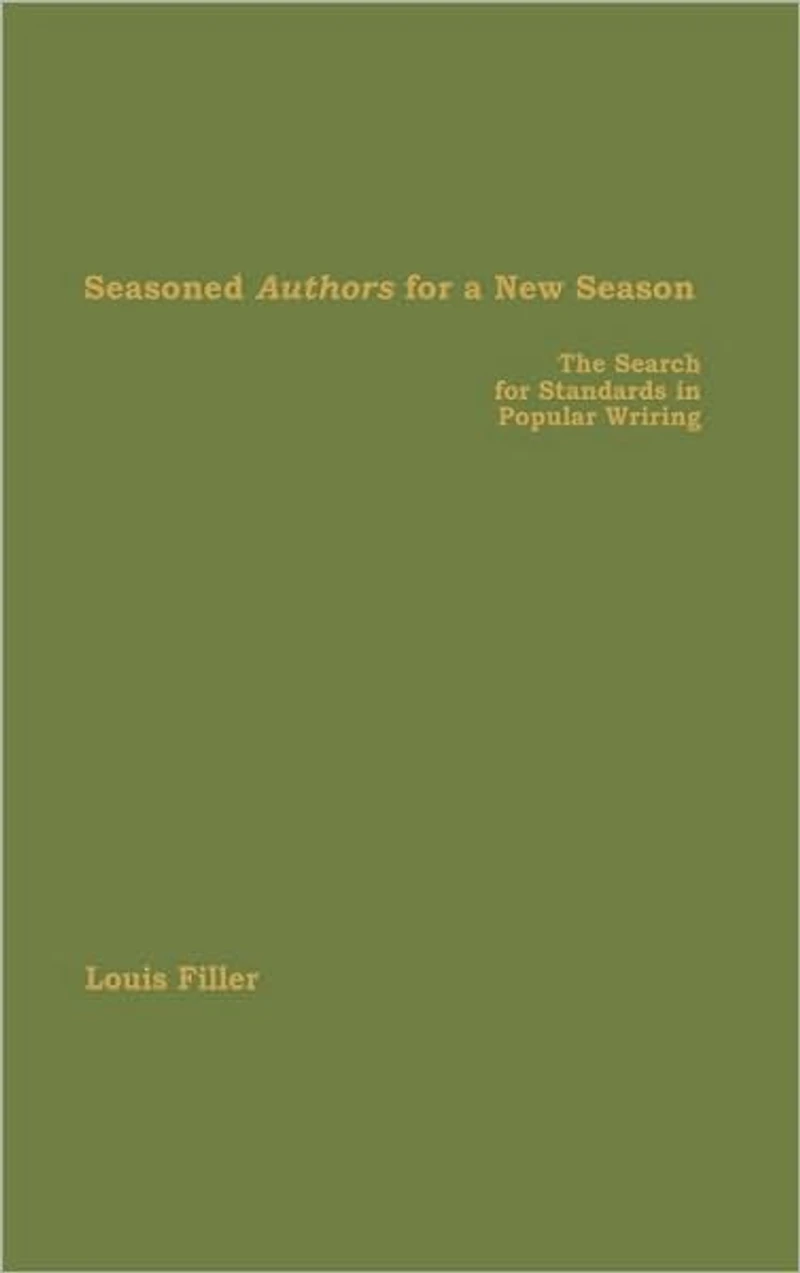 Seasoned Authors for a New Season: The Search for Standards in Popular Writing