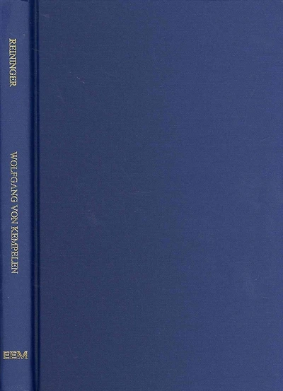 Wolfgang von Kempelen: A Biography