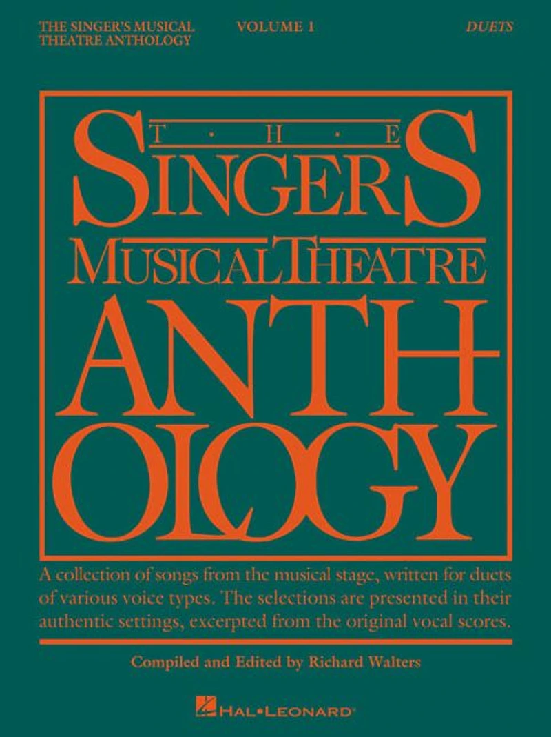 The Singer's Musical Theatre Anthology: Vocal Duets Book Only