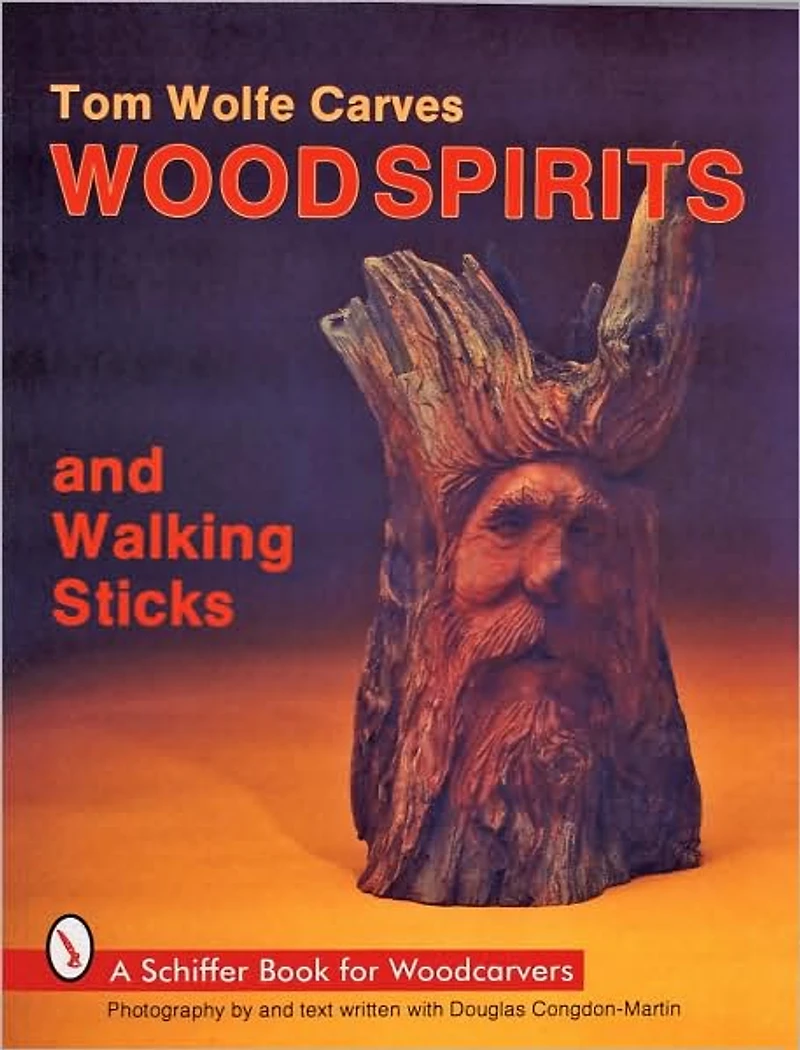 Tom Wolfe Carves Woodspirits and Walking Sticks