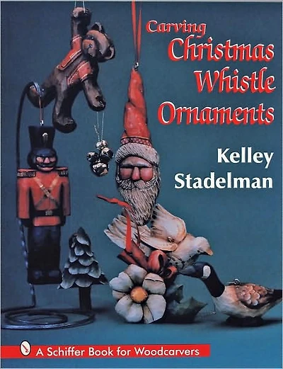 Carving Christmas Whistle Ornaments