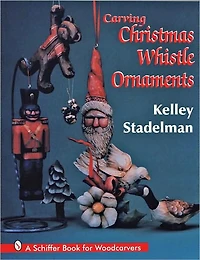 Carving Christmas Whistle Ornaments