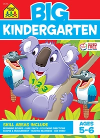 School Zone Big Kindergarten Workbook
