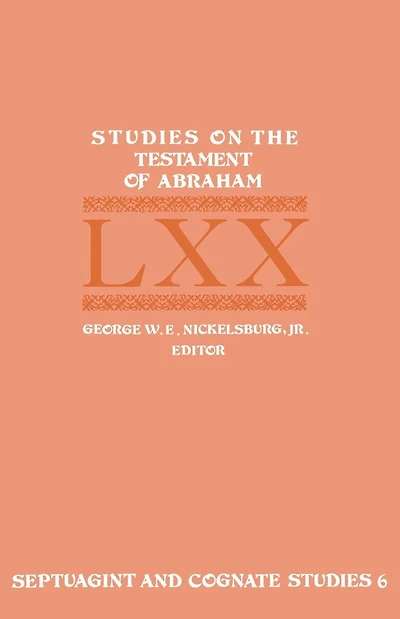 Studies on the Testament of Abraham
