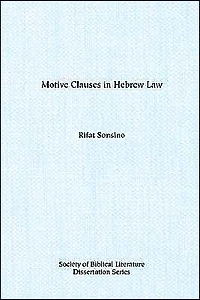 Motive Clauses in Hebrew Law