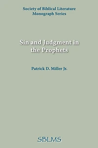 Sin and Judgment in the Prophets