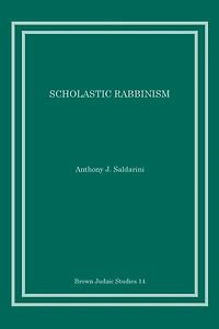 Scholastic Rabbinism