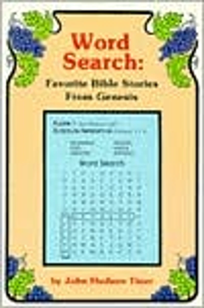 Word Search: Favorite Bible Stories from Genesis
