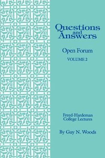Questions & Answers: Open Forum
