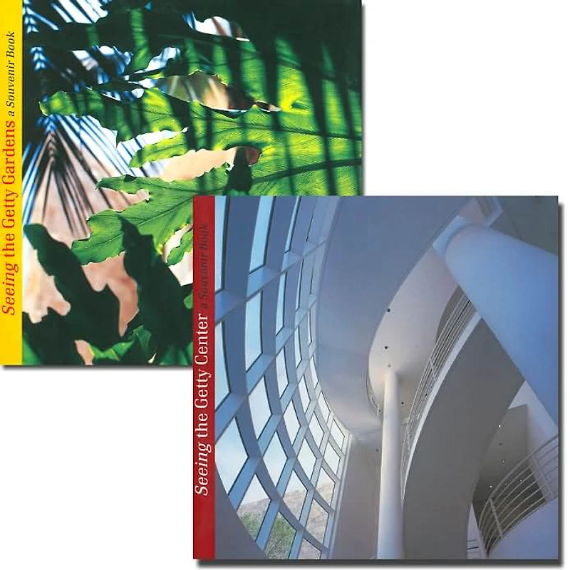 Seeing the Getty Center/Seeing the Getty Gardens: Souvenir Book Set