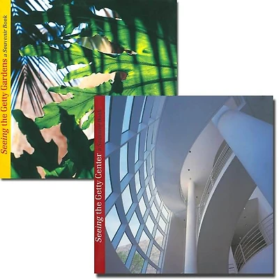 Seeing the Getty Center/Seeing the Getty Gardens: Souvenir Book Set