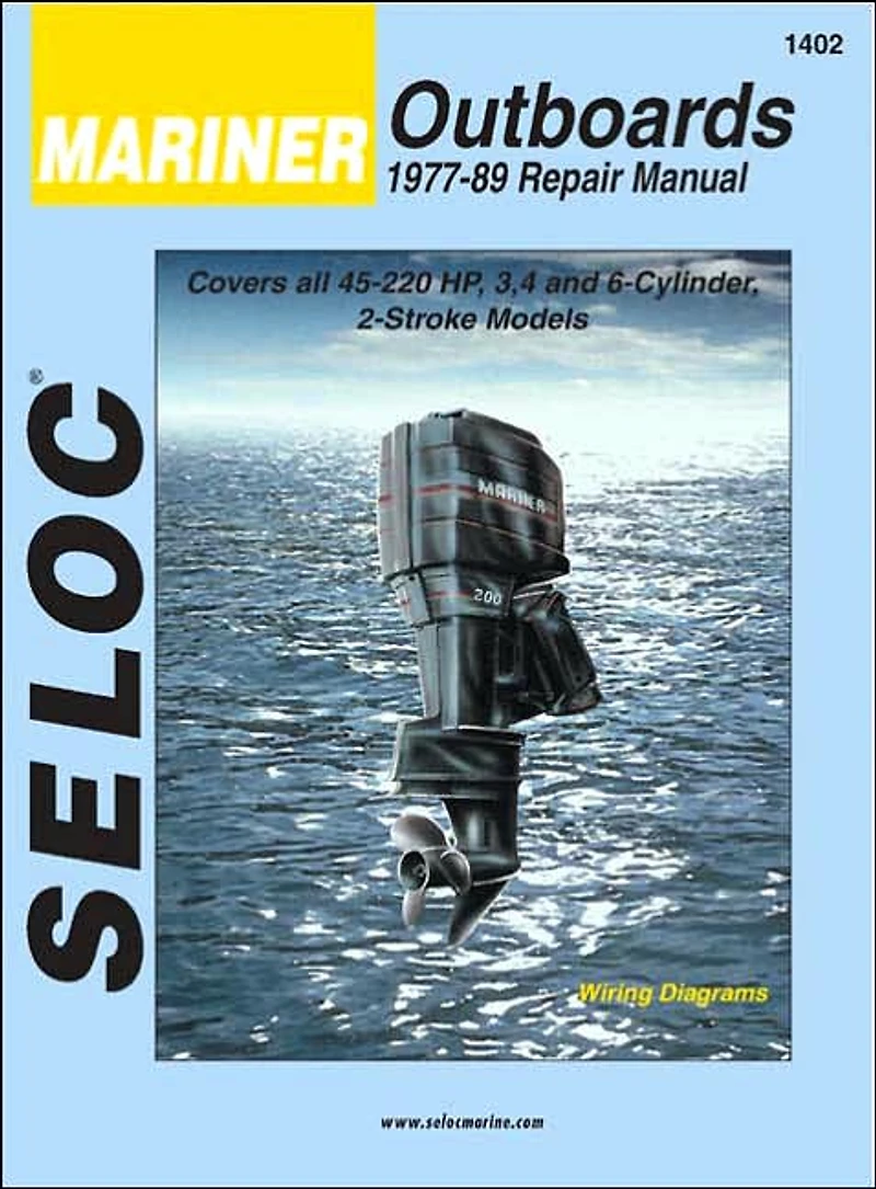 Mariner Outboards, 3, 4, & 6 Cylinders, 1977-1989