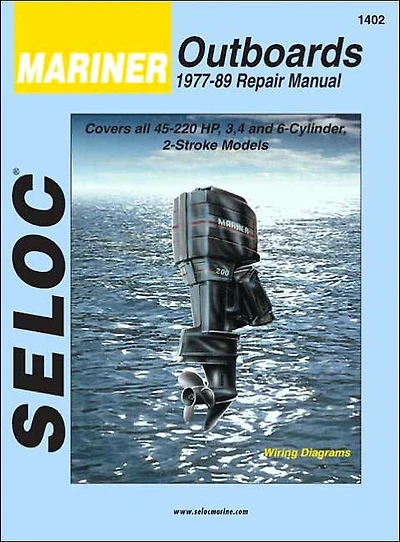 Mariner Outboards, 3, 4, & 6 Cylinders, 1977-1989