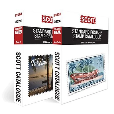 2024 Scott Stamp Postage Catalogue Volume 6: Cover Countries San-Z (2 Copy Set): Scott Stamp Postage Catalogue Volume 6: Countries San-Z