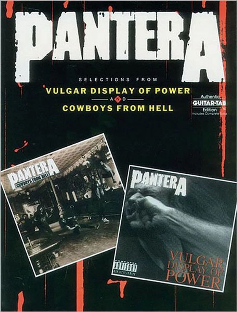 Pantera - Selections from Vulgar Display of Power and Cowboys from Hell