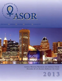 ASOR Annual Meeting Program and Abstract Book 2013