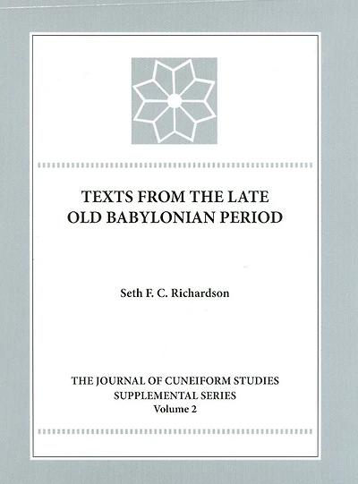 Texts from the Late Old Babylonian Period