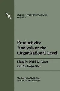 Productivity Analysis at the Organizational Level