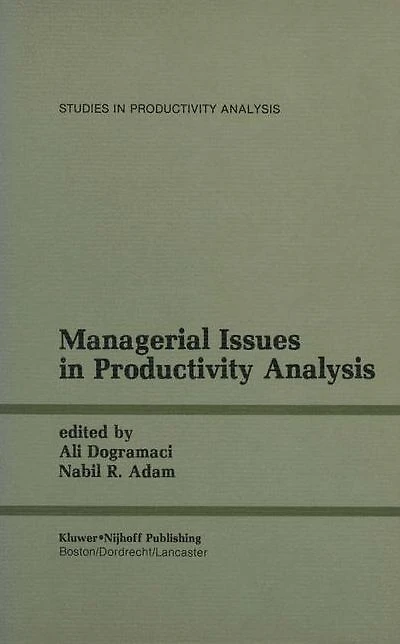 Managerial Issues Productivity Analysis
