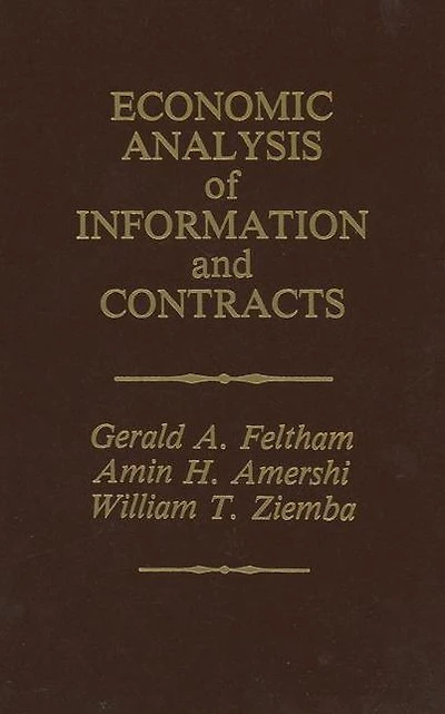 Economic Analysis of Information and Contracts: Essays in Honor of John E. Butterworth