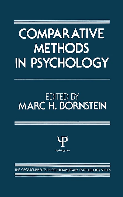 Comparative Methods in Psychology