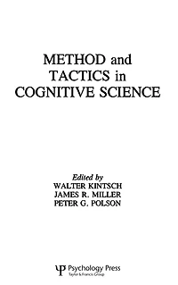Methods and Tactics in Cognitive Science