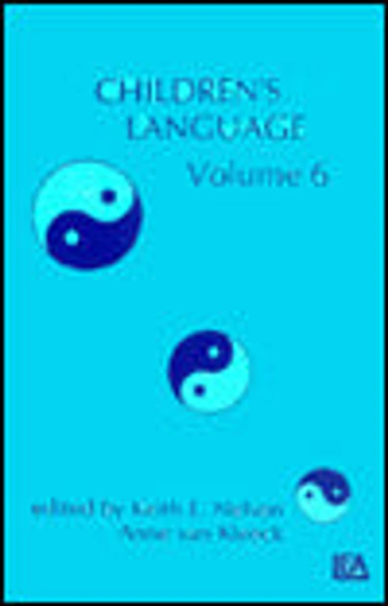 Children's Language: Volume 6