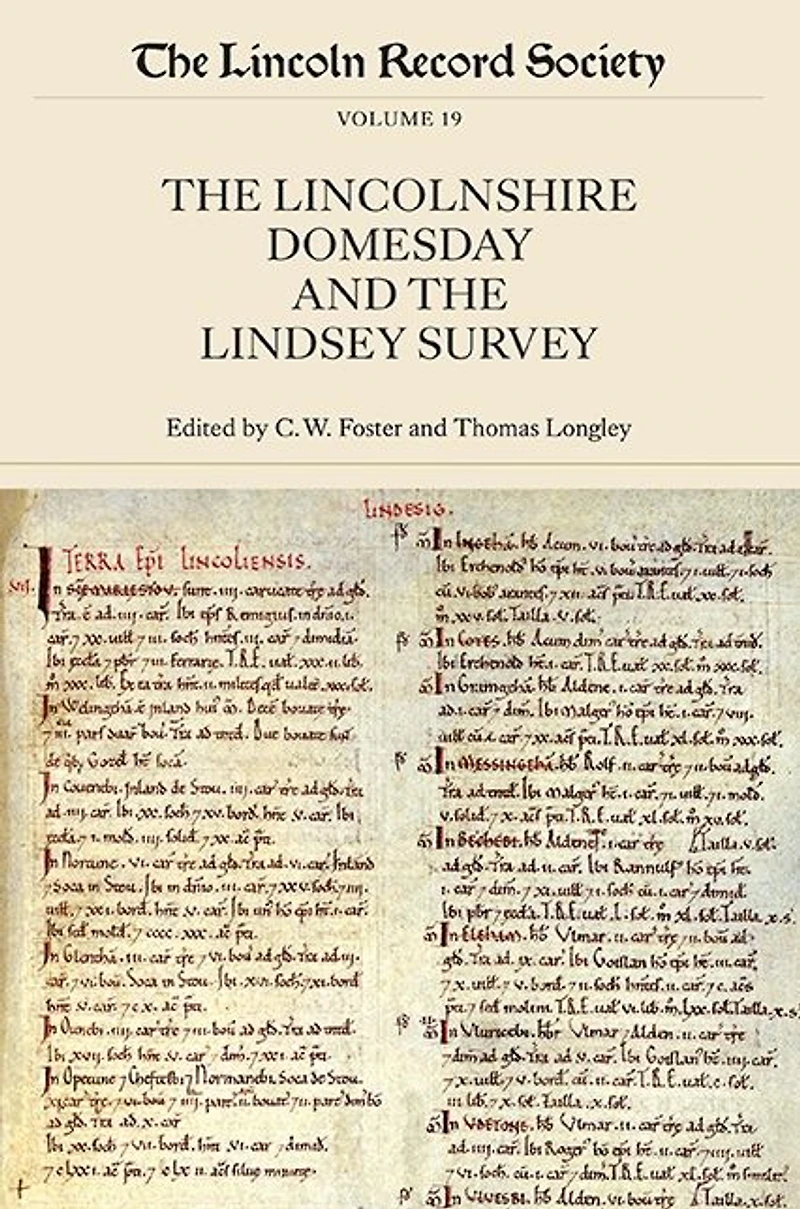 The Lincolnshire Domesday and the Lindsey Survey