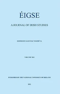 Eigse: A Journal of Irish Studies: Volume 41