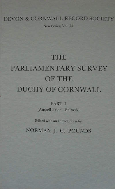 The Parliamentary Survey of the Duchy of Cornwall