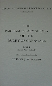 The Parliamentary Survey of the Duchy of Cornwall