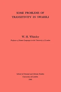 Some Problems of Transitivity Swahili