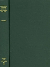 Registrum Annalium Collegii Mertonensis, 1603-1660