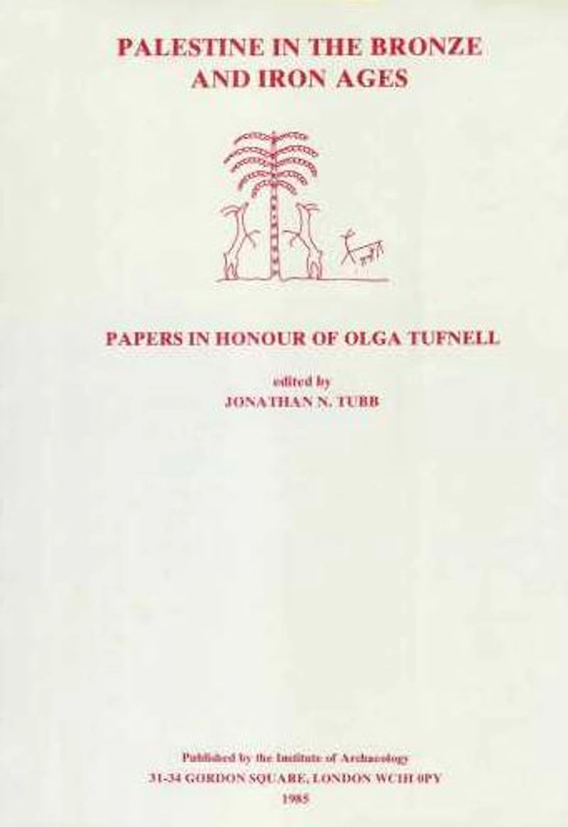 Palestine the Bronze and Iron Ages