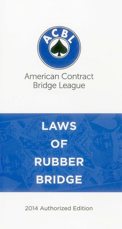 Laws of Rubber Bridge