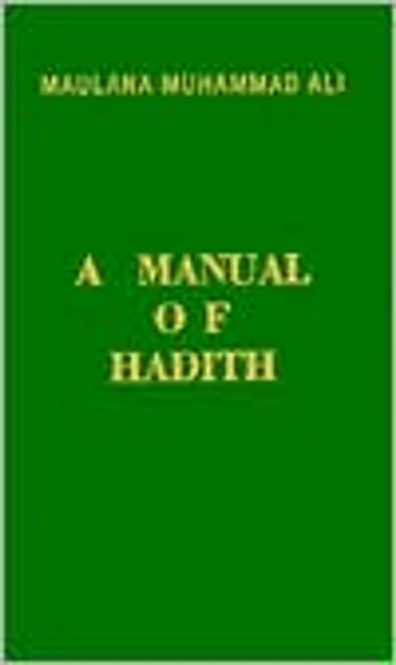 A Manual of Hadith