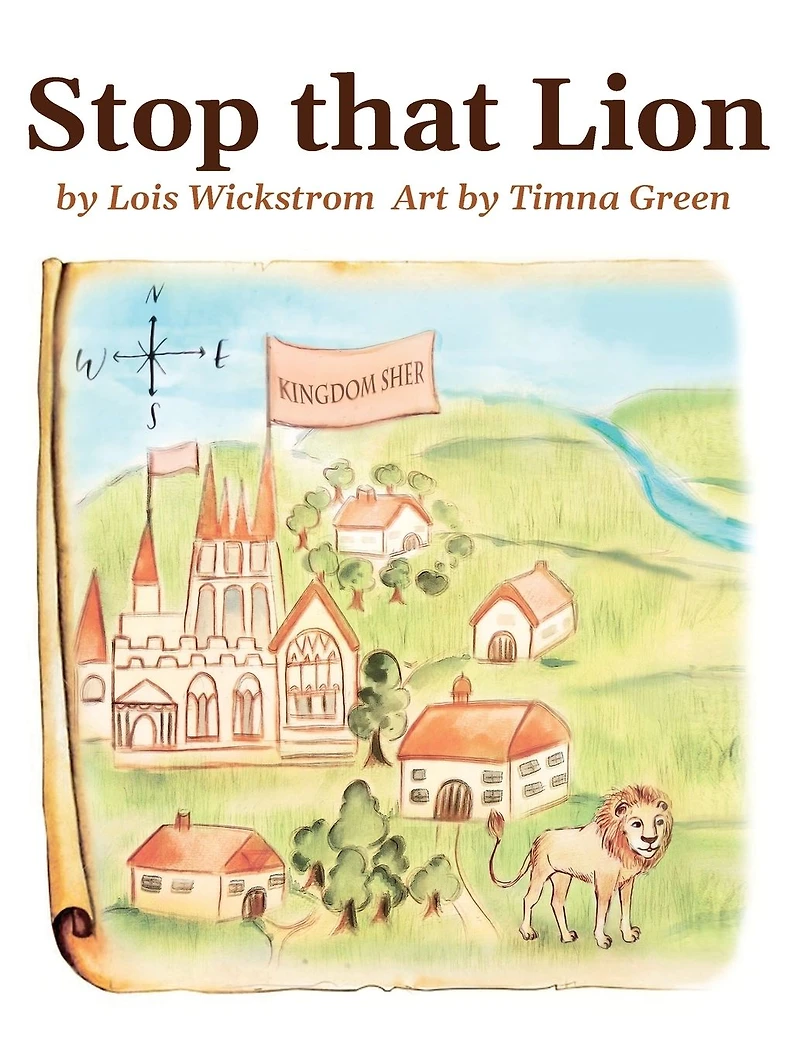 Stop That Lion (8 x 10 paperback)