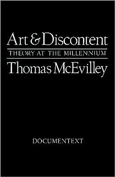 Art and Discontent: Theory at the Millennium