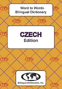Czech Word to Word Bilingual Dictionary
