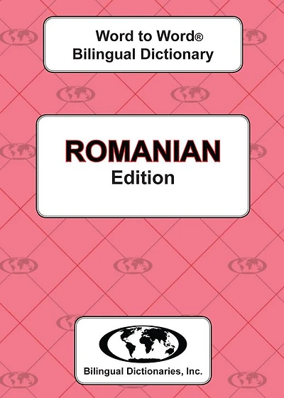 Romanian Word to Word Bilingual Dictionary