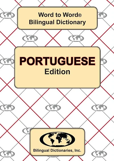 Portuguese Word to Word Bilingual Dictionary