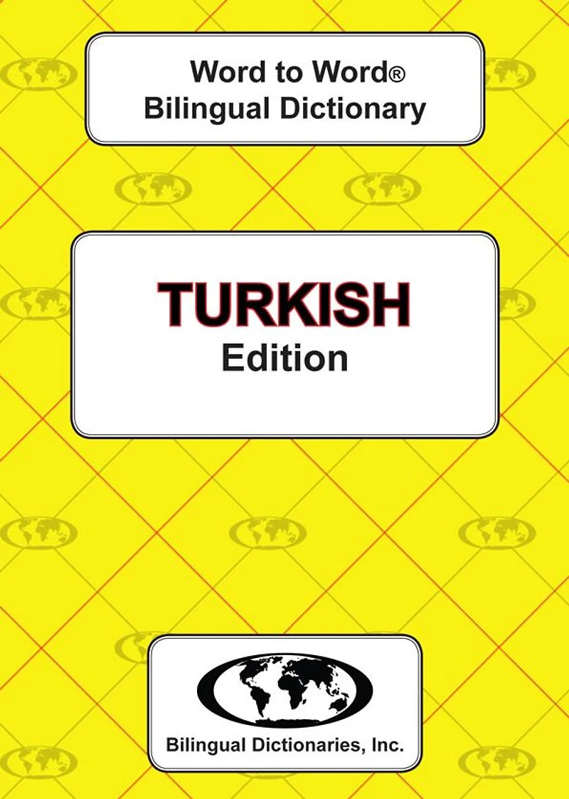 Turkish Word to Word Bilingual Dictionary