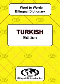 Turkish Word to Word Bilingual Dictionary