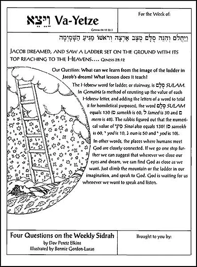 Four Questions on the Weekly Sidra