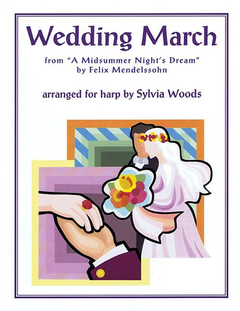 Wedding March from A Midsummer's Night Dream: for Harp