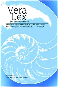 Vera Lex Vol 5: Journal of the International Natural Law Society